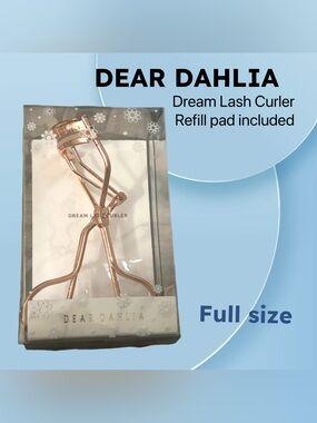 🆕📦 *BNIB* DEAR DAHLIA | FULL | Dream Lash Curler + Refill pad included*
